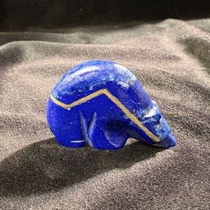Zuni Fetish Lapis Lazuli Bear
